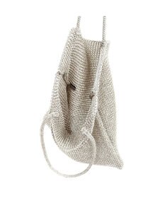 UNBILLION カシュカシュ cachecache / ラメ糸編みトートバッグ