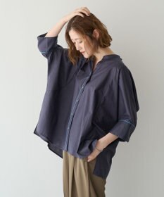 YECCA VECCA ペーパータッチドルマンシャツ