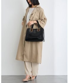 MioFIRANO ホースシューエナメルハンドバッグ 2WAY　FIRANO フィラノ