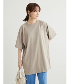 Green Parks 接触冷感５分袖ラグランチュニック