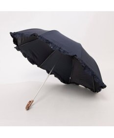 UNBILLION カシュネ cachenez / PUビッグフリルトップレス2段折りたたみ傘