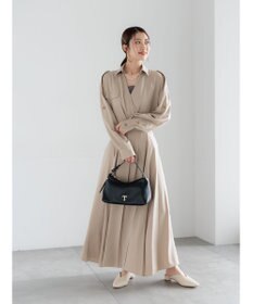 Te chichi トレンチカシュクールワンピース《2026 spring catalog item》