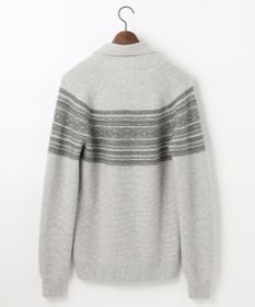 JOSEPH ABBOUD MOUNTAIN 【SPACE／UNISEX】ピュアカシミアアンダイド カーディガン