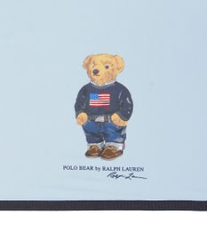 MOONBAT POLO RALPH LAUREN(ポロ ラルフローレン)FLAG BEAR 無地 折りたたみ傘 簡単開閉