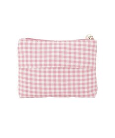 Maison de FLEUR ギンガムチェックスクエアポーチ