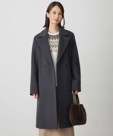 J.PRESS LADIES S Pureラムウール ダブル ロングコート