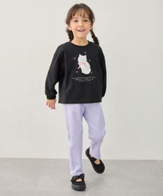 ANY KIDS 【綿100%】ネコアソート 長袖Tシャツ