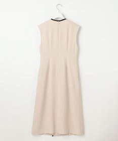 Feroux 【洗える】バイカラートリム ジャンパースカート