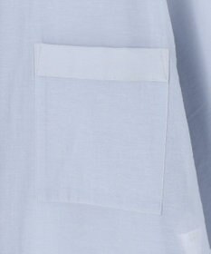 23区 【先行予約】ナイロンコットンシアーボイル ドロストシャツ