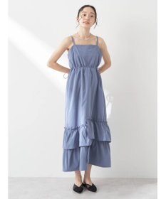 earth music&ecology ドロストティアードキャミワンピース