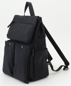 Y'SACCS 【ムック本掲載】クリンクルナイロン　ダブルポケットリュック