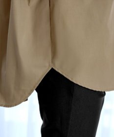 Tiaclasse 【洗える】バックギャザーシャツ