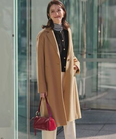 23区 S 【CLASSY.掲載/洗える】スムージーコットン タートルネック ニット