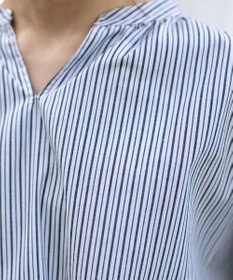 Tiaclasse 【洗える】バックギャザーシャツ