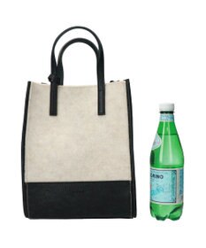 INTER-CHAUSSURES 【RIPANI】レザーハンドルフェルトバッグ