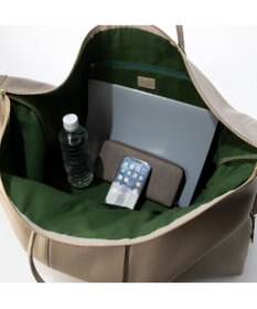 UNBILLION perche 姫路エアリーレザー2wayボストンバッグL