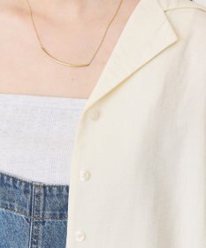 AMERICAN HOLIC レース切り替え半袖シャツ