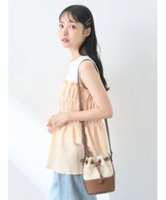 earth music&ecology ドッキングシャーリングプルオーバー