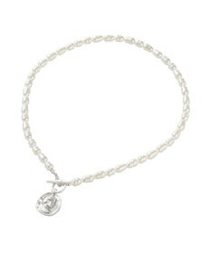 Green Parks コインパールマンテルネックレス