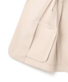 UNFILO BEAUTY MOVE ボタン付き ノーカラージャケット