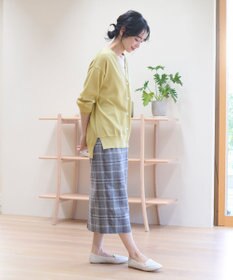 ANY 【洗濯機可能・UVケア】Ｖネック カーディガン