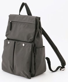 Y'SACCS 【ムック本掲載】クリンクルナイロン　ダブルポケットリュック