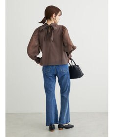 Green Parks ・ＥＬＥＮＣＡＲＥ　ＤＵＥ　バックリボンブラウス