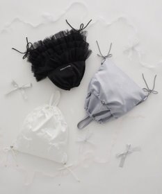 Maison de FLEUR チュールフリルナップサック