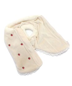 PET PARADISE ペットパラダイス 背中開き ベスト 苺 刺繍 小型犬