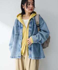 Green Parks ダブルＺＩＰ裾ドロストパーカー