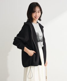 Green Parks ダブルＺＩＰ裾ドロストパーカー