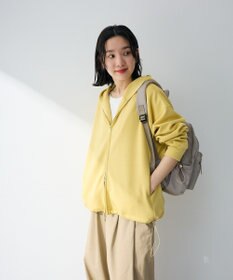 Green Parks ダブルＺＩＰ裾ドロストパーカー