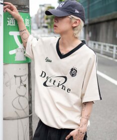 WEGO 【ユニセックス着用ITEM/MLサイズ展開】フェイクスウェードゲームT（SS）