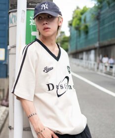 WEGO 【ユニセックス着用ITEM/MLサイズ展開】フェイクスウェードゲームT（SS）