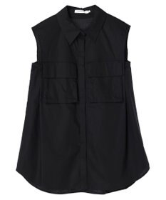 AMERICAN HOLIC ノースリーブＷポケットシャツ