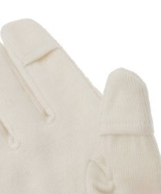 Maison de FLEUR ツイードリボングローブ