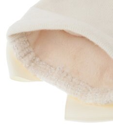 Maison de FLEUR ツイードリボングローブ
