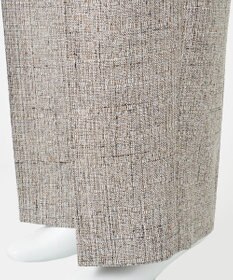 23区 S 【エステータ】リネンミックスツイード ワイドシルエットパンツ