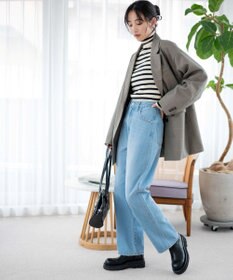 WEGO リブタートルネックニット