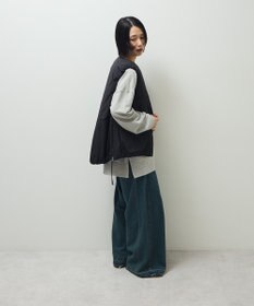 Green Parks サイドZIP中綿コクーンベスト