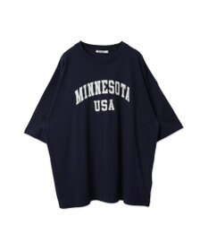 WEGO 【ユニセックス着用ITEM】カレッジロゴプリントT（SS）