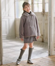 組曲 KIDS 【110-140㎝】レディチェック キュロット