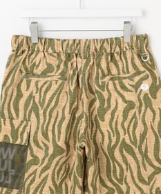 PW CIRCULUS 【MEN】ストライプカモフラ メッシュポケットショーツ ゴルフ