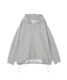 Green Parks ダブルＺＩＰ裾ドロストパーカー