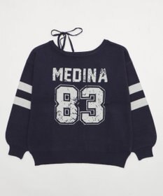 WEGO 【2025年秋冬新作】2WAYグラフィックワンショルBIGニット