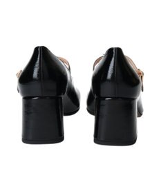 INTER-CHAUSSURES 【FABIO RUSCONI】スクエアトウワンストラップパンプス