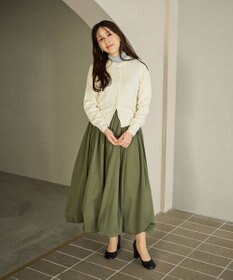 #Newans 【カシミヤ混】コンパクトニットカーディガン