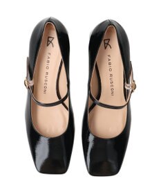 INTER-CHAUSSURES 【FABIO RUSCONI】スクエアトウワンストラップパンプス