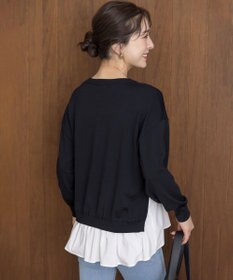 組曲 ストレッチクリアドッキング ニットプルオーバー