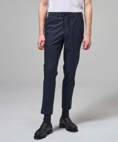 JOSEPH HOMME 新色【セットアップ対応】クールドッツストレッチ　ドロスト付テーパードパンツ / PEGG CONVERTIBLE